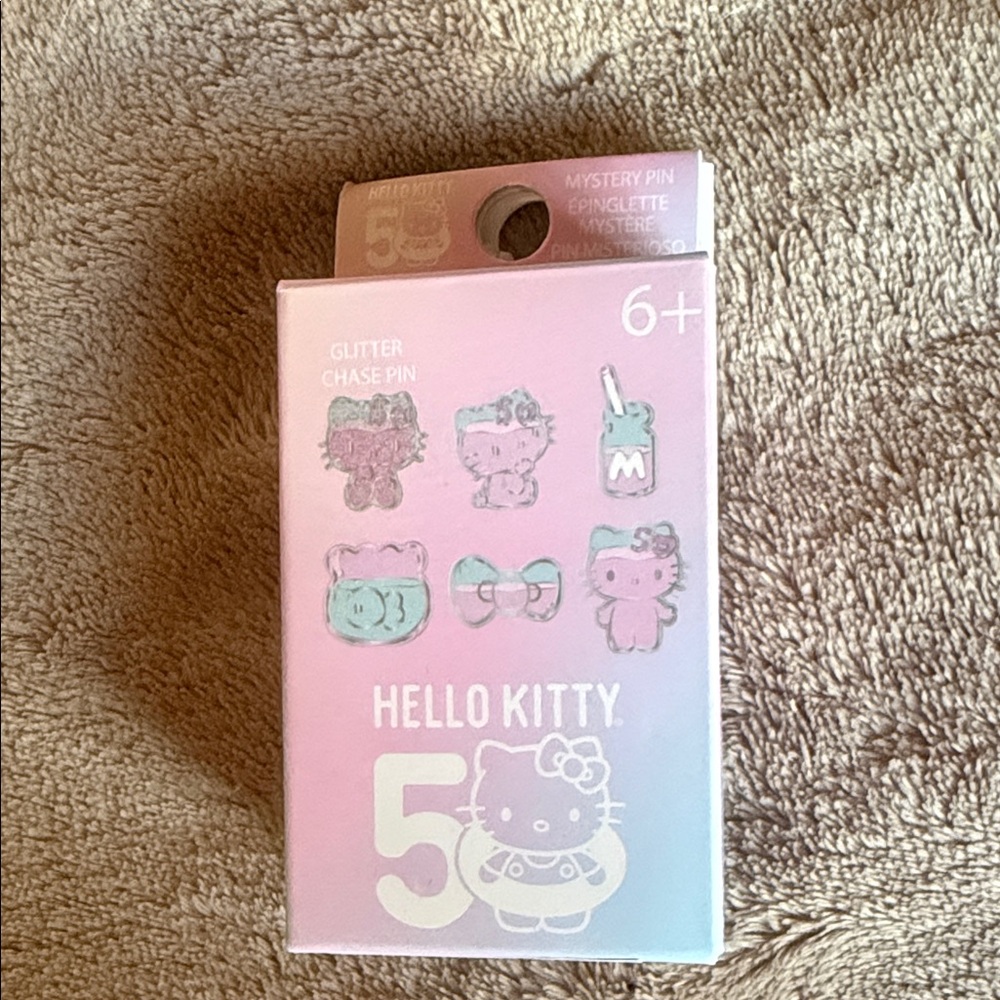 Hello Kitty Mystery Pin Set - Pink and Blue